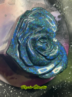 Love in Resin: Rose-Adorned Heart Container