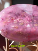Unique Epoxy Resin Coffee Table Featuring Real Flowers – A Stunning Centerpiece for Your Living Room or Garden