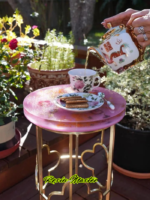 Unique Epoxy Resin Coffee Table Featuring Real Flowers – A Stunning Centerpiece for Your Living Room or Garden - Image 3