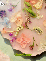 Dried Flower Resin Coasters – Simple Elegance for Your Table - Image 3