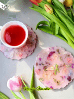 Dried Flower Resin Coasters – Simple Elegance for Your Table