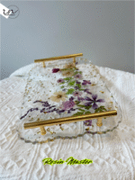 Multi-Purpose Resin Tray – Perfect for Decor & Serving - Image 3