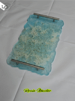 Multi-Purpose Resin Tray – Perfect for Decor & Serving