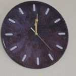 Artisan Resin Wall Clock – Functional & Decorative Home Decor | Max Wood