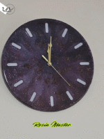 Artisan Resin Wall Clock – Functional & Decorative Home Decor | Max Wood