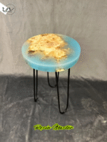 Resin Modern Round Coffee Table – Sleek Centerpiece for Your Living Room - Image 4