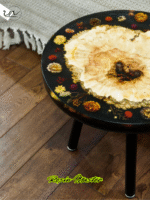 Resin Modern Round Coffee Table – Sleek Centerpiece for Your Living Room - Image 2