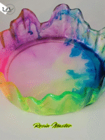 Artisan Resin Bowl – Handcrafted Epoxy Elegance