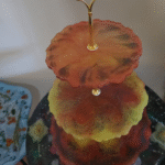 Handmade Resin 3-Tier Dessert Tray – Custom Color Choice