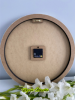 Black Sea Resin Clock – Unique Handcrafted Home Décor, Personalized Wedding or Housewarming Gift - Image 4