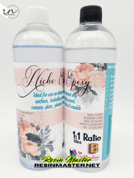 Epoxy Resin Kit – 1:1 Ratio, 2L Total (1000ml per Part) 2ltr Free Delivery SA