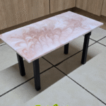 Handcrafted Epoxy Resin Side Table – Unique Home Décor
