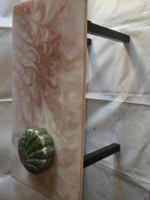 Handcrafted Epoxy Resin Side Table – Unique Home Décor - Image 3