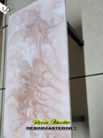 Handcrafted Epoxy Resin Side Table – Unique Home Décor - Image 2