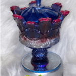 Resin Crown Storage Dish Multicolor