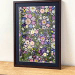 Handmade Pressed Flower Wall Art – Real Dried Botanical Frame